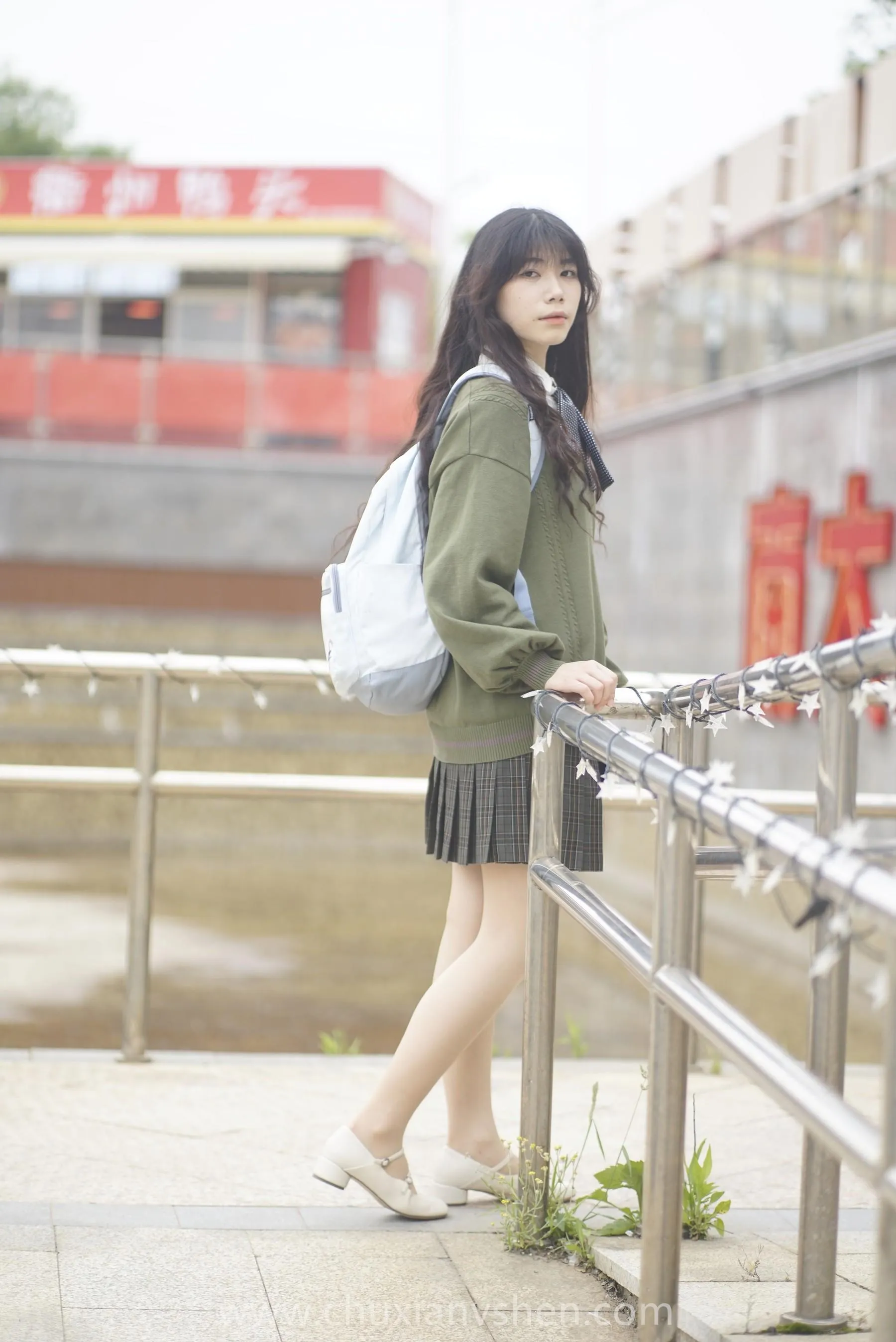 初夏女神 NO.064 欢欢 新晋学妹-学妹的一天 [164P]插图3
